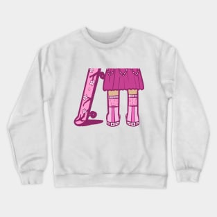 skater girl Crewneck Sweatshirt